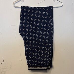 Michael Kors Mens Dark Blue Logo Bottoms